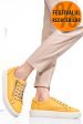 Pantofi galbeni piele naturala 2s7741607np