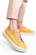 PANTOFI GALBENI PIELE NATURALA 2S7741607NP