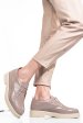Pantofi taupe piele naturala lacuita 2s7741603npk