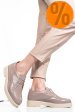 Pantofi taupe piele naturala lacuita 2s7741603npk
