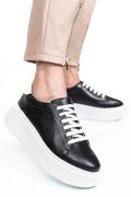 PANTOFI NEGRI PIELE NATURALA 2S7741610NP