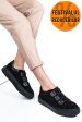 Pantofi sport negri piele naturala intoarsa 2s7741609sp