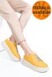Pantofi galbeni piele naturala 2s7741610np
