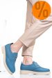 Pantofi albastri piele naturala 2s7741603np