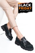 MOCASINI DAMA PIELE NATURALA NEGRI NABUK 3S7795