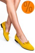 BALERINI GALBENI PIELE NATURALA 3S7704