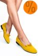 Balerini galbeni piele naturala 3s7704