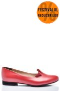 BALERINI ROSII PIELE NATURALA 3S7704