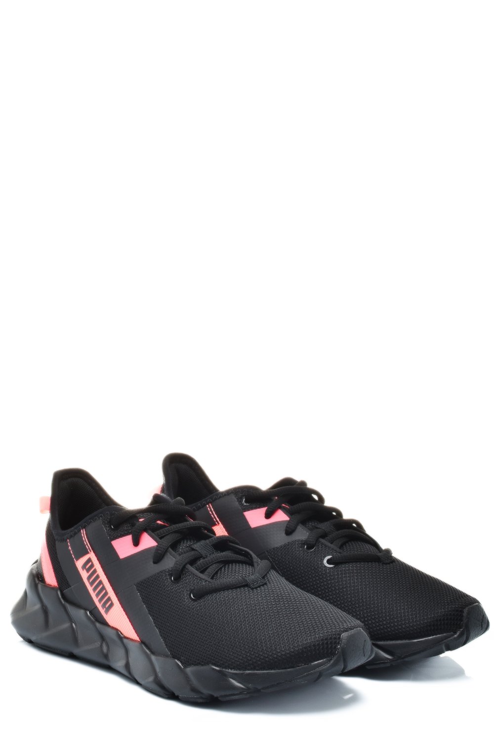 PUMA, PANTOFI SPORT BLACK PINK WNS  WEAVE XT
