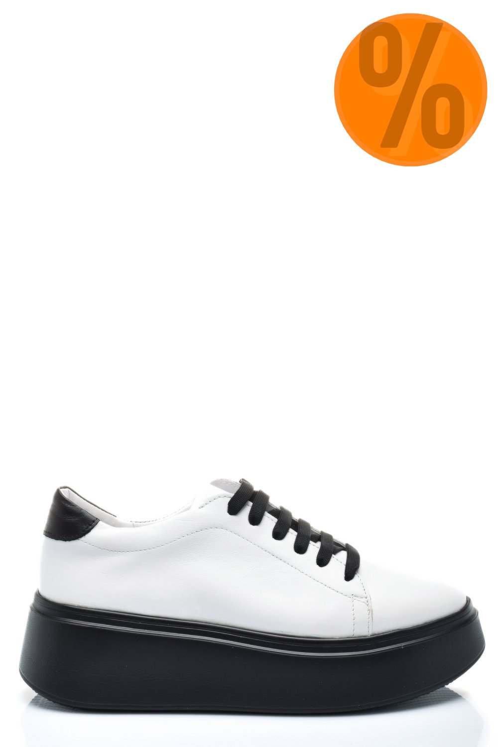PANTOFI ALBI PIELE NATURALA 2S7741610NP