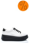 PANTOFI ALBI PIELE NATURALA 2S7741610NP