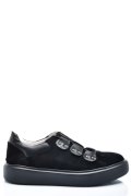 PANTOFI SPORT NEGRI PIELE NATURALA INTOARSA 2S7741609SP