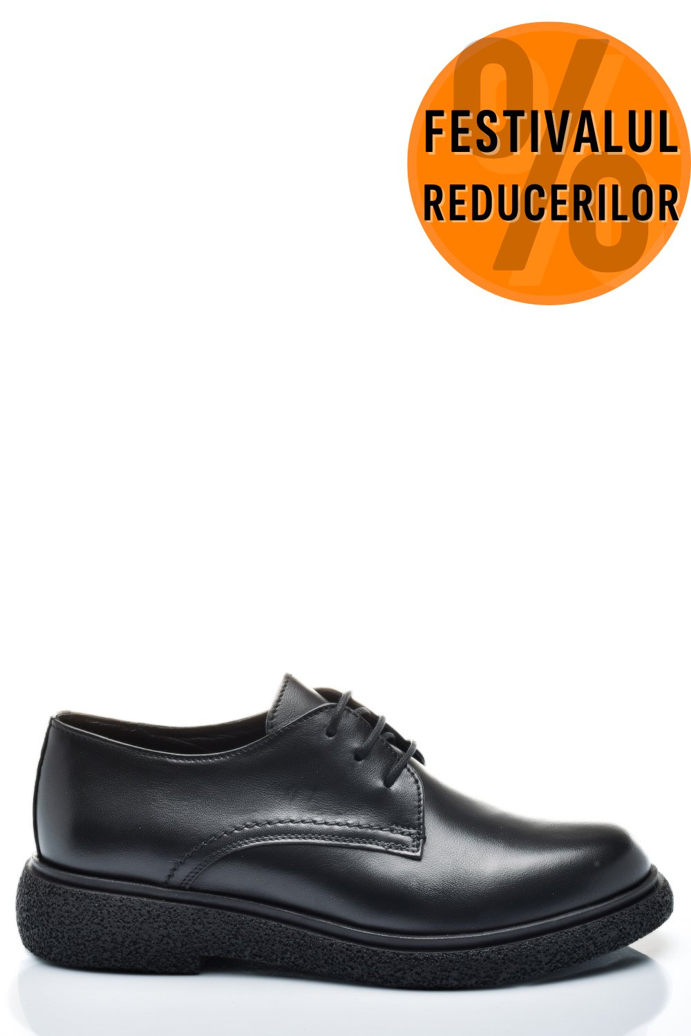 PANTOFI NEGRI PIELE NATURALA 2S7741601NP