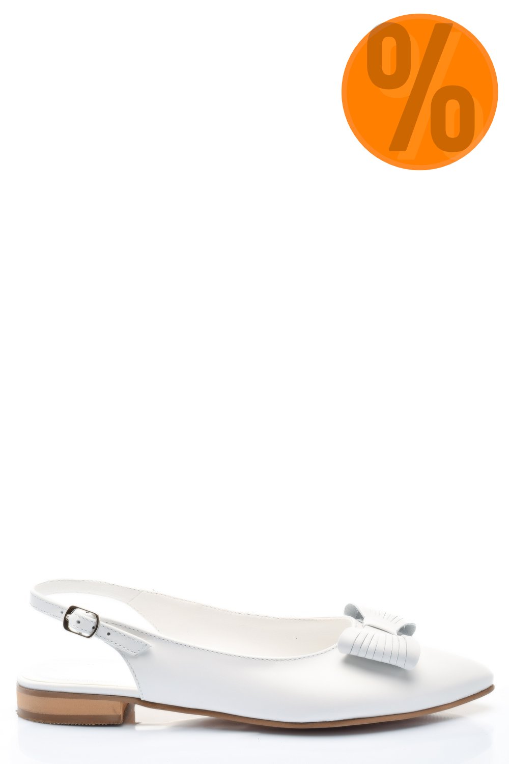 BALERINI ALBI PIELE NATURALA 3S7720
