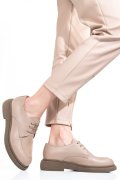 PANTOFI BEJ PIELE NATURALA 2S7741601NP