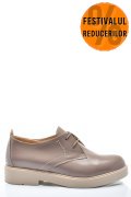 PANTOFI TAUPE PIELE NATURALA LACUITA 2S7741603NPK