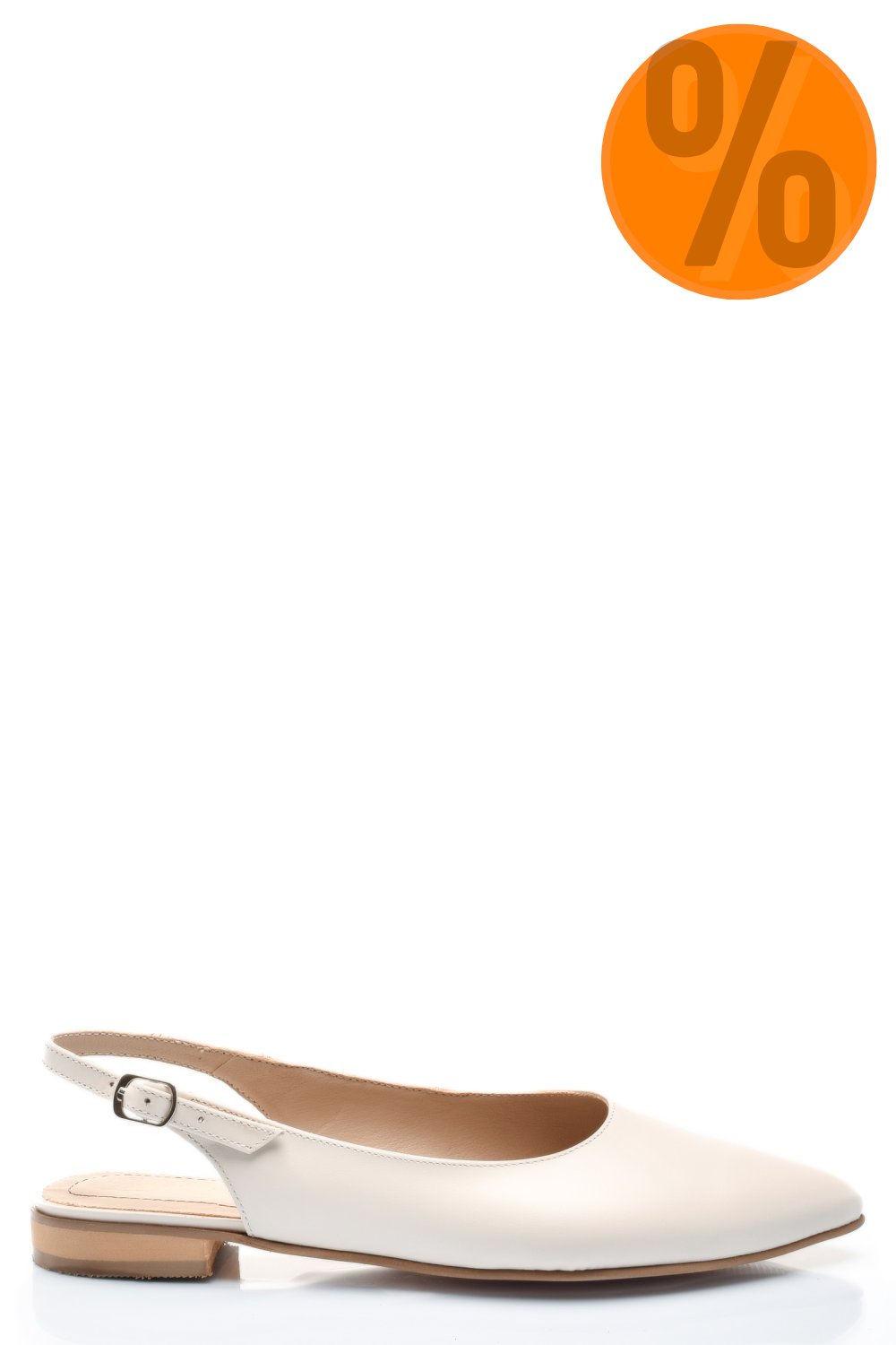 BALERINI BEJ PIELE NATURALA 3S7711