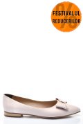 BALERINI BEJ PIELE NATURALA 3S7708