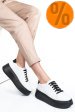 Pantofi albi piele naturala 2s7741610np