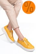 PANTOFI SPORT GALBENI PIELE NATURALA 2S7731683NP
