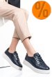 Pantofi sport bleumarin piele naturala 2s7731683np