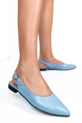 BALERINI BLEU PIELE NATURALA 3S7711