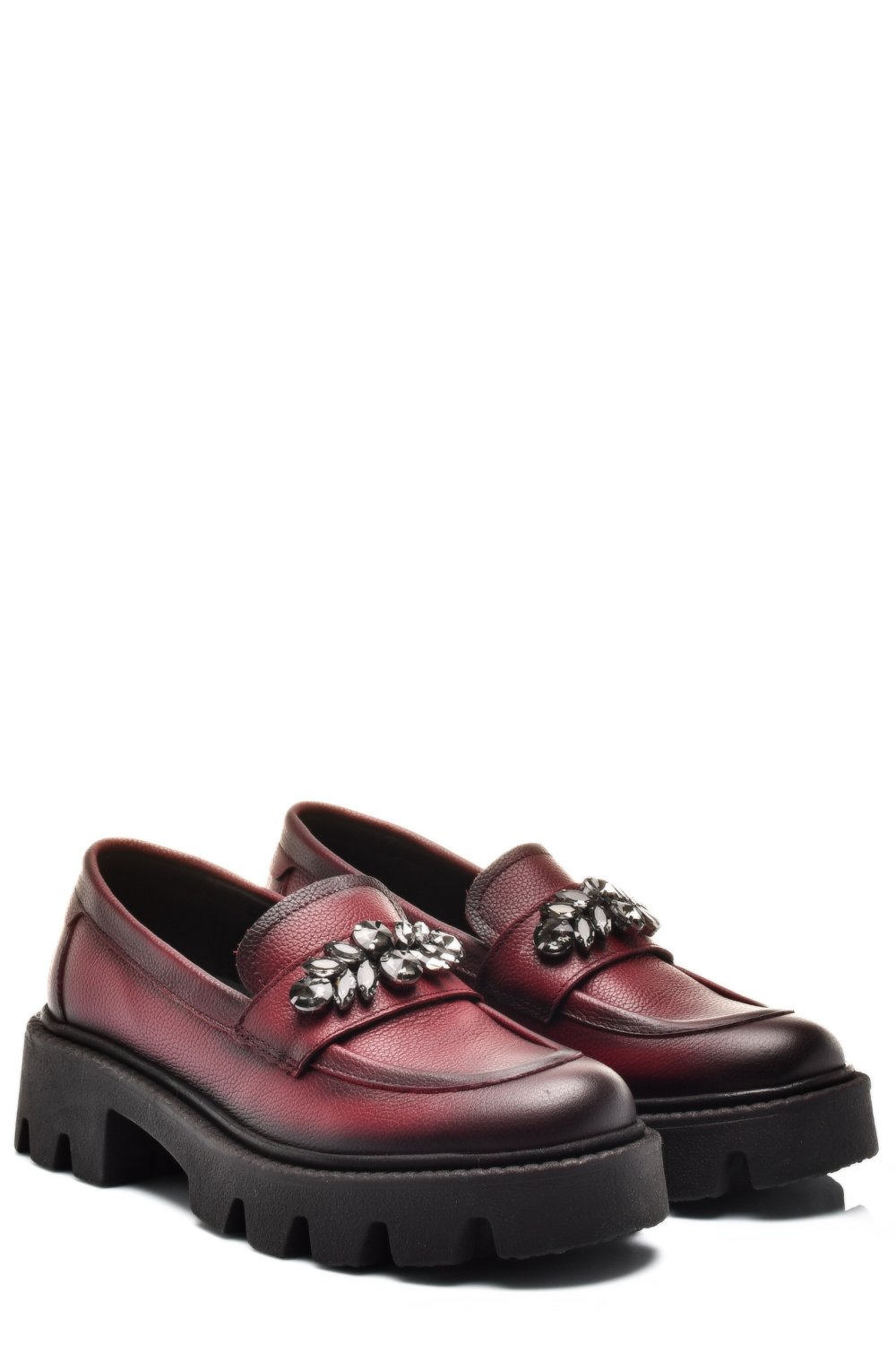 MOCASINI WINE PIELE NATURALA 3S7799