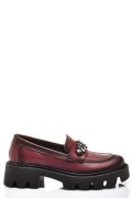 MOCASINI WINE PIELE NATURALA 3S7799