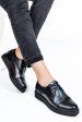 Pantofi negru color piele naturala 1s7702