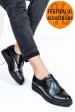 Pantofi negru color piele naturala 1s7702