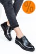 Pantofi negru color piele naturala 1s7702