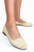 BALERINI GALBEN DESCHIS PIELE NATURALA 3S7703