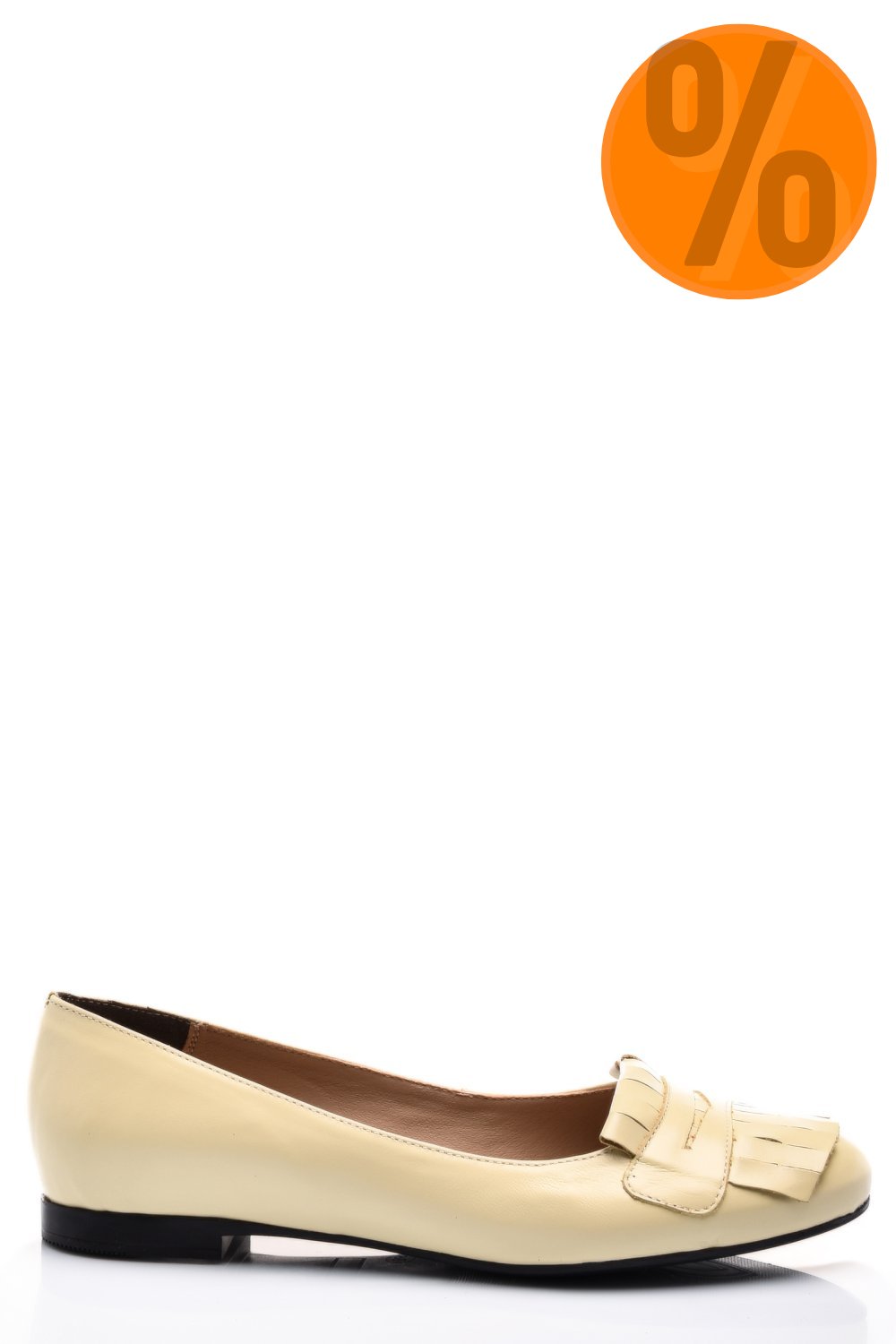 BALERINI GALBEN DESCHIS PIELE NATURALA 3S7703