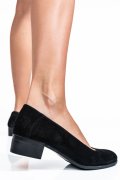 PANTOFI NEGRI PIELE NATURALA INTOARSA 1S7771VEN