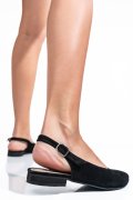 BALERINI NEGRI PIELE NATURALA INTOARSA 3S7711