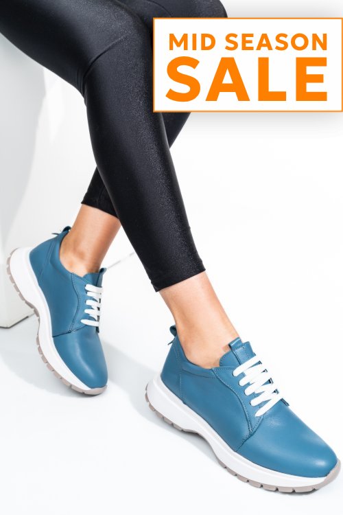 Pantofi sport bleumarin piele naturala 241613np