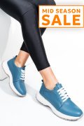 PANTOFI SPORT BLEUMARIN PIELE NATURALA 241613NP