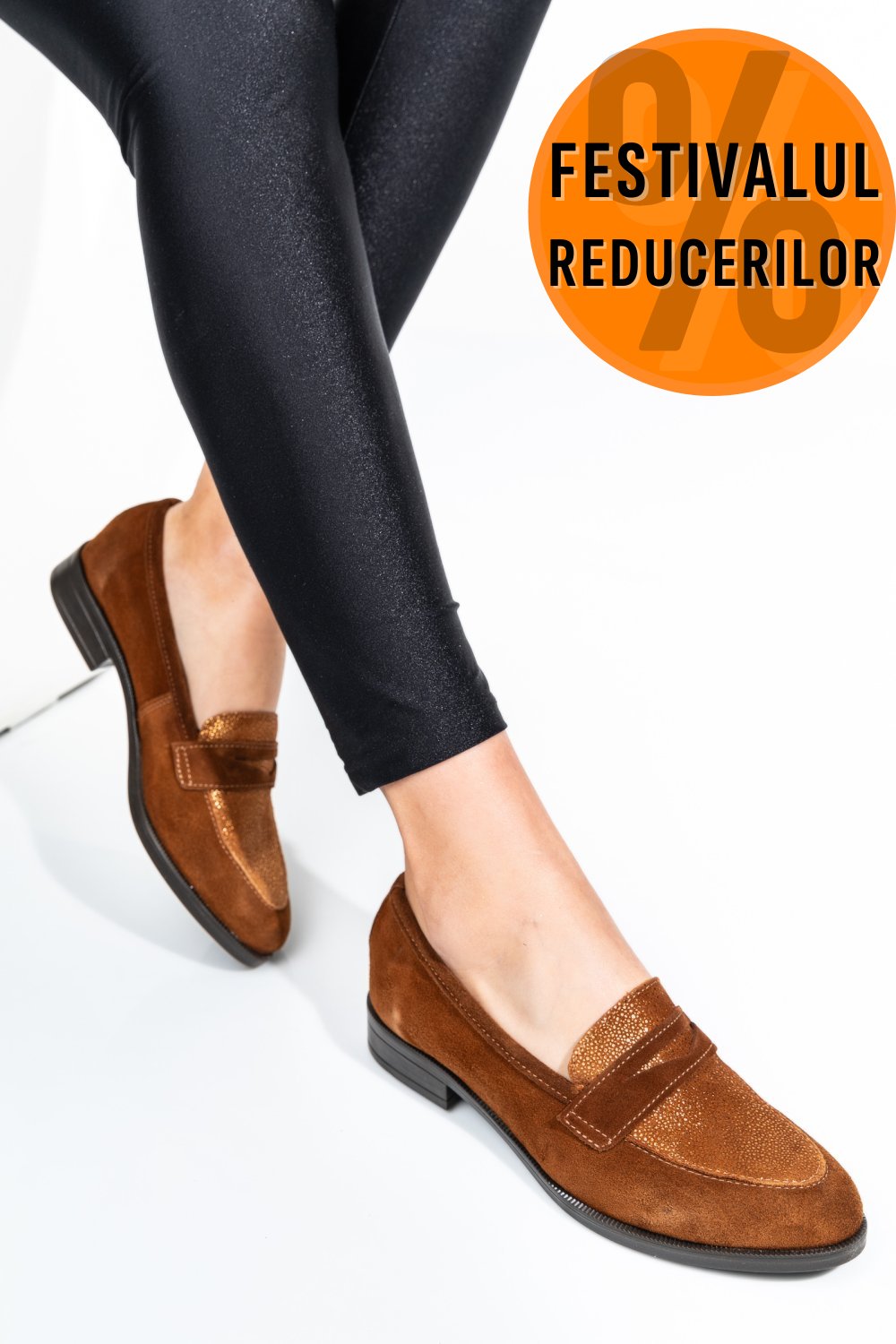 MOCASINI MARO PIELE NATURALA INTOARSA 5590505