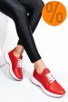 Pantofi sport rosii piele naturala 241613np