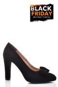 PANTOFI NEGRU PIELE NATURALA INTOARSA 1S77908
