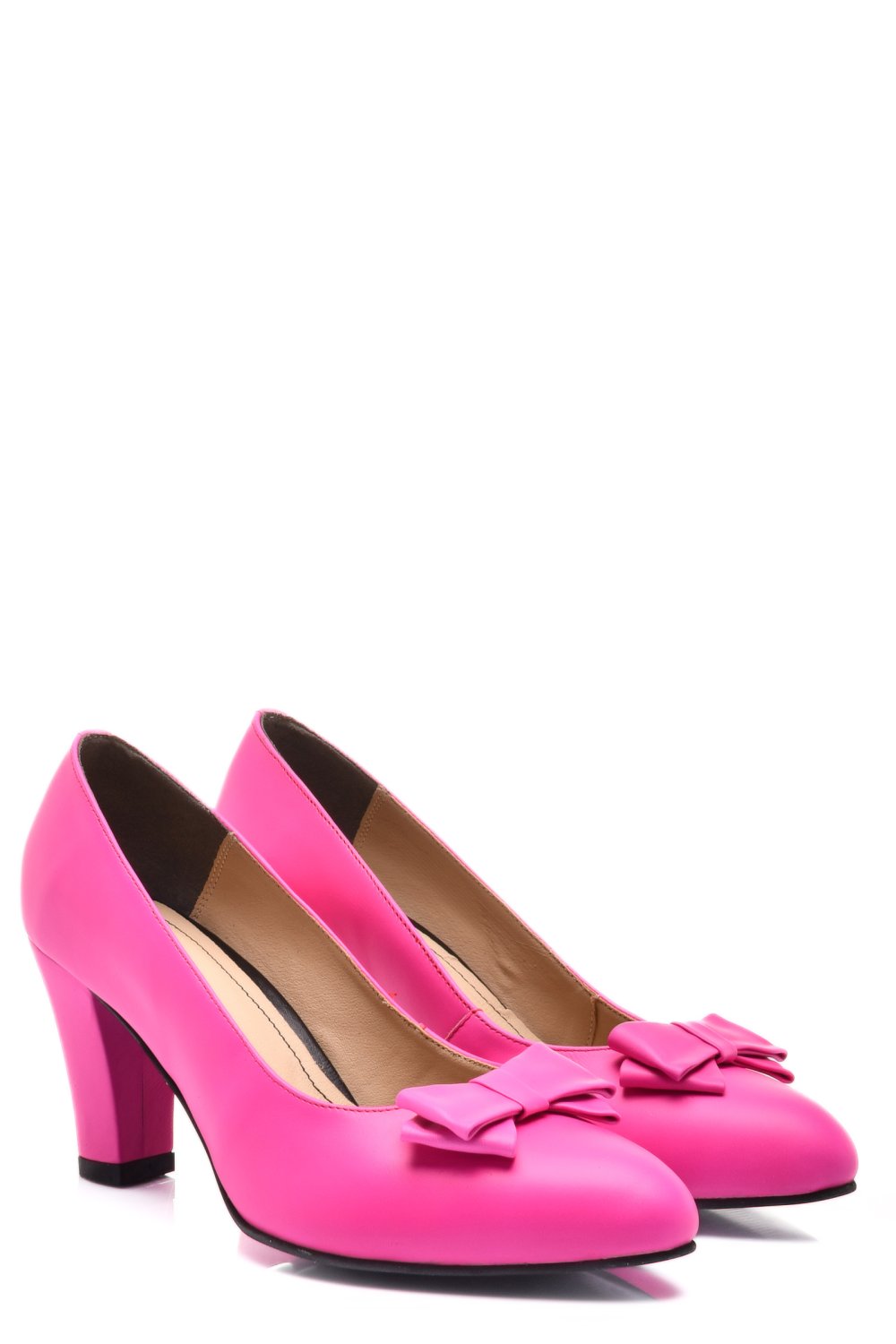 PANTOFI PINK PIELE NATURALA 1S77717