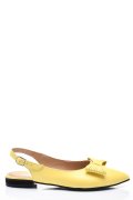 BALERINI GALBENI PIELE NATURALA 3S7720