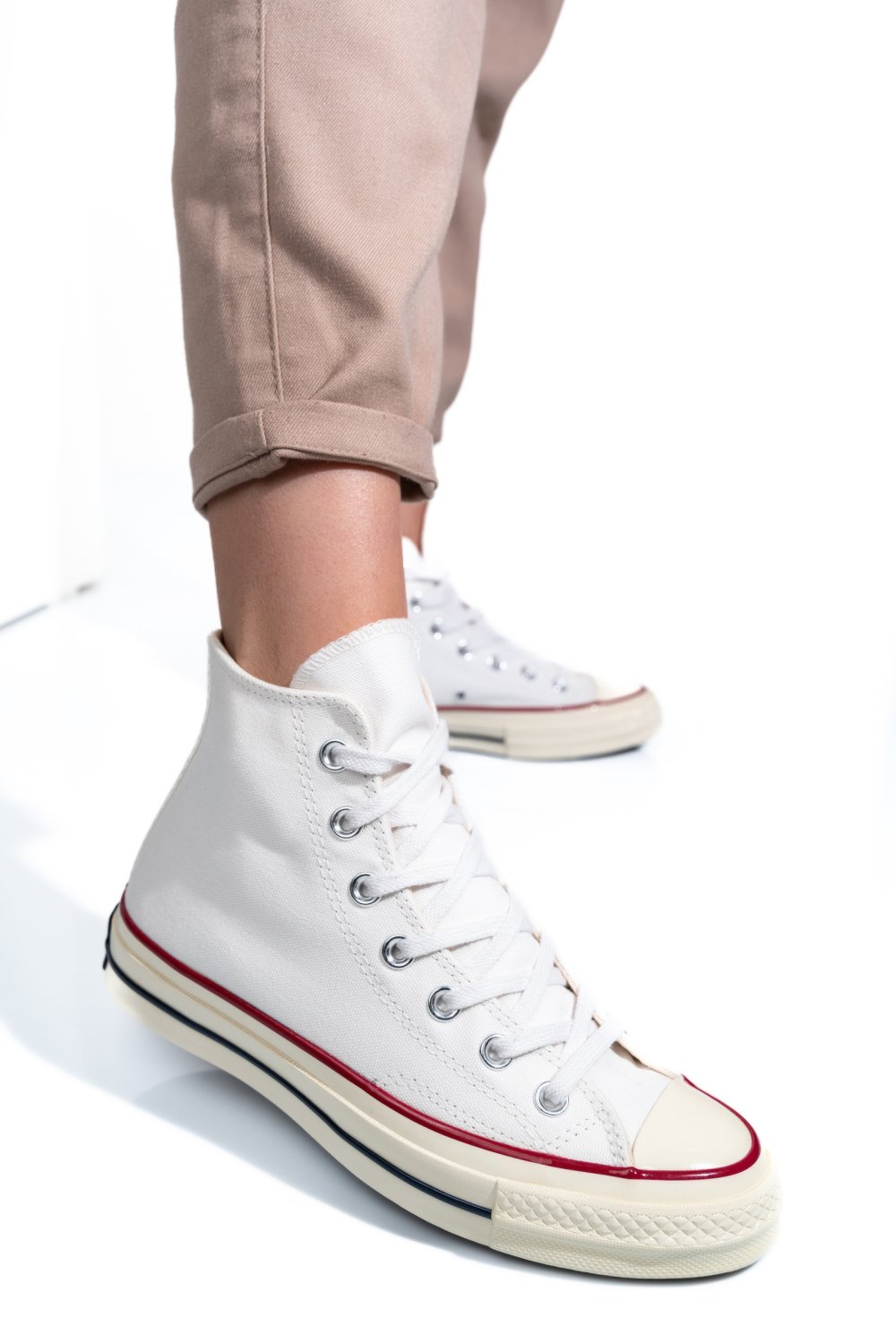 CONVERSE CHUCK TAYLOR ALL STAR 70 HI, PANTOFI SPORT WHITE 1S7762056C