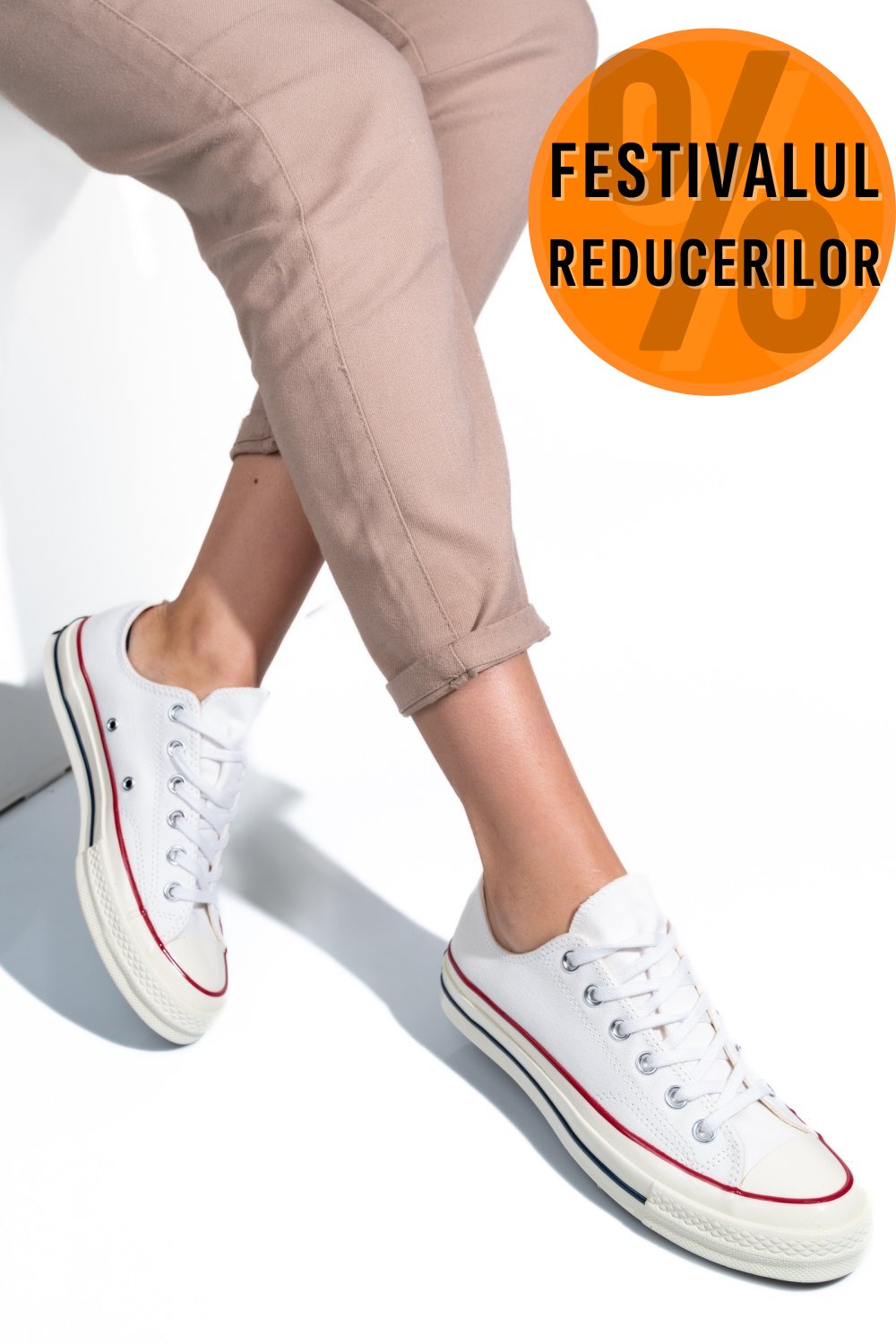 CONVERSE CHUCK TAYLOR ALL STAR 70, PANTOFI SPORT WHITE 1S7762065C