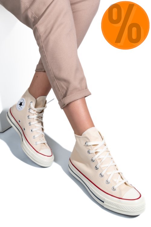 Converse chuck 70, pantofi sport crem 1s7762053c