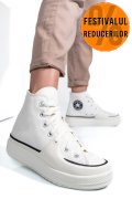 CONVERSE CHUCK TAYLOR ALL STAR CONSTRUCT VINTAGE, PANTOFI SPORT WHITE AS7702832C