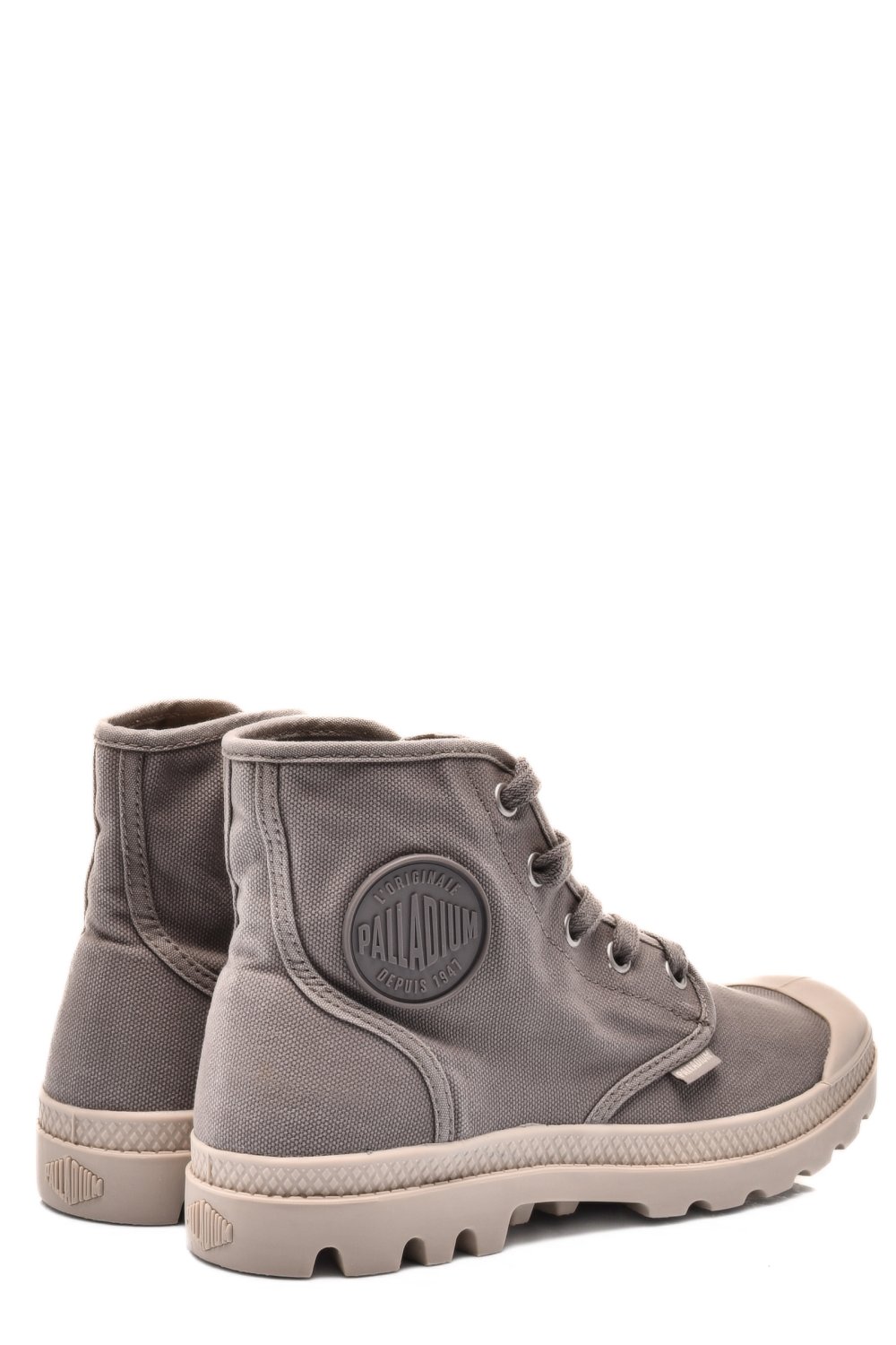 PALLADIUM PAMPA HI GRAY FLANNEL 9S772352-071