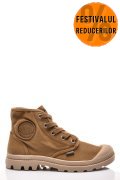 PALLADIUM PAMPA HI OLIVE/WARMSAND, GHETE SPORT OLIVE 9S772352-303