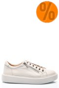 PANTOFI BEJ DESCHIS PIELE NATURALA 2S7741607NP