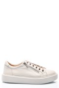 PANTOFI BEJ DESCHIS PIELE NATURALA 2S7741607NP